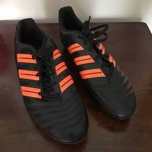 orange predator cleats